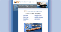 Desktop Screenshot of ifcship.com
